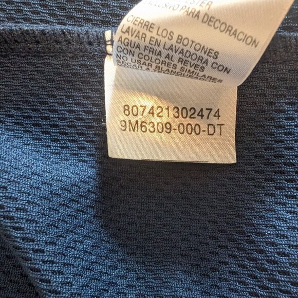 Nike Detroit Tigers MLB Jersey Size L Men's Navy Blue Button-Up Team Apparel - Picture 11 of 11